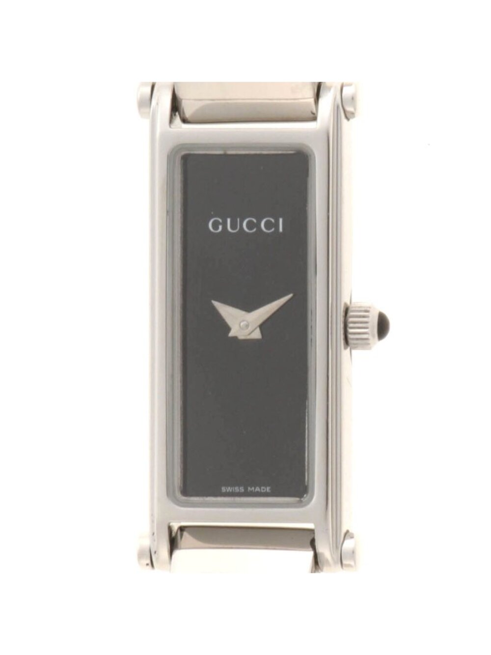 Gucci Watch Stainless Steel Black Dial Quartz